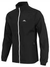 Ash Light Packable Windbreaker Black - J.LINDEBERG - BALAAN 3