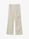 REDONE Super Wide Cut Trousers Pants Ivory 43620WSWTROUIVORY - RE/DONE - BALAAN 1