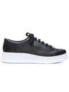 Runner Up Leather Low Top Sneakers Black - CAMPER - BALAAN 1