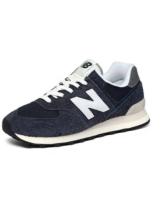 574 Heritage Low Top Sneakers Navy - NEW BALANCE - BALAAN 4