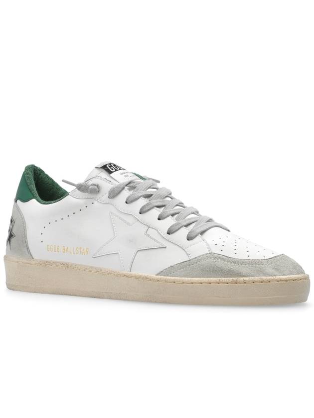 Ball Star Leather Low Top Sneakers White - GOLDEN GOOSE - BALAAN 5