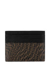 Logo Vertigo Card Wallet Brown - FENDI - BALAAN 2