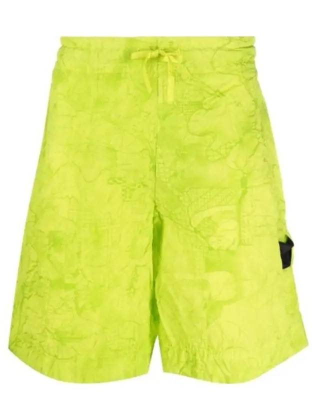 Shadow Project Hidden Badge Swim Shorts Pistachio Green - STONE ISLAND - BALAAN 1