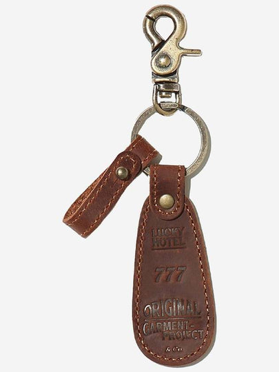 Signature Lether Keychain Ver 1 Brown - OGARP - BALAAN 2