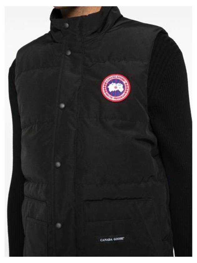 Freestyle Crew Vest Black - CANADA GOOSE - BALAAN 3