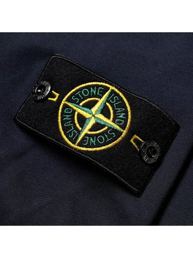 Wappen Patch Crew Neck Sweatshirt Navy - STONE ISLAND - BALAAN 8