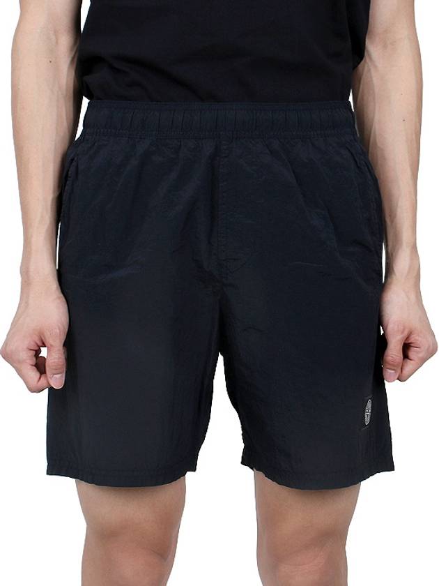 Nylon Metal Swimming Trunk Shorts Navy - STONE ISLAND - BALAAN 3