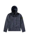 Membrana 3L TC Detachable Hooded Jacket Navy - STONE ISLAND - BALAAN 2