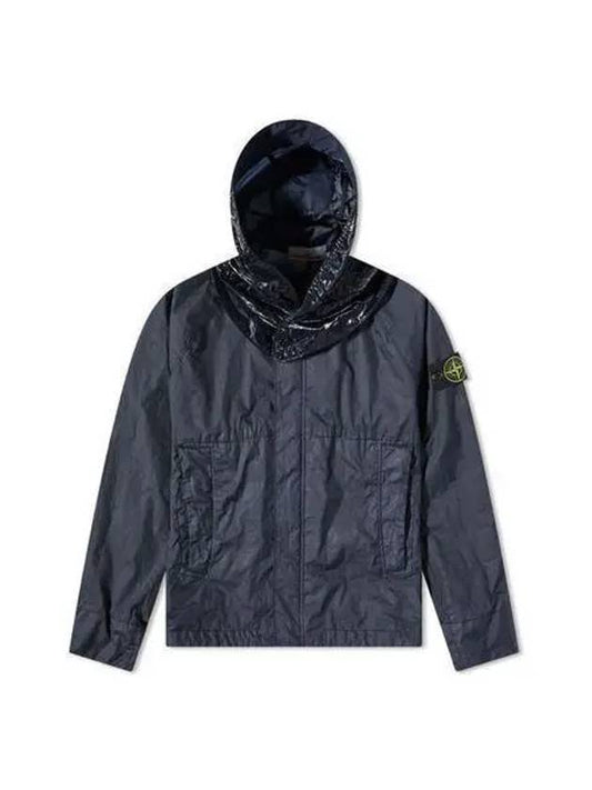 Detachable jacket with membrane or badge hood - STONE ISLAND - BALAAN.