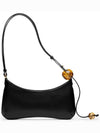 Le Bisou Perle Beaded Shoulder Bag Black - JACQUEMUS - BALAAN 4