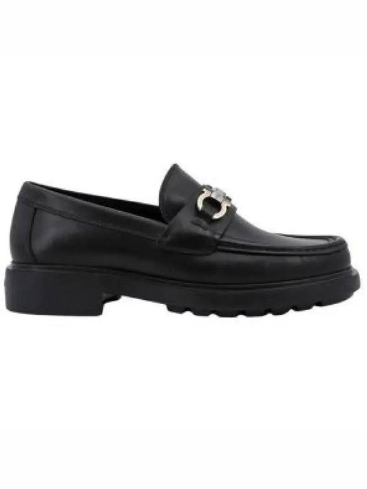 SALVATORE Ferragamo 022300 768108 Gancini Ornament Moccasin 1212498 - SALVATORE FERRAGAMO - BALAAN 1