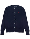 Women s Cotton Blend Cardigan WMPOSWENDW20110 410 - POLO RALPH LAUREN - BALAAN 1