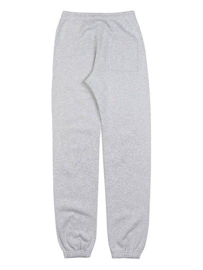 Wellness Club Sweatpants WELLNESS CLUB FLOCKED SWEATPANT HEATHER GRAY BLACK - SPORTY & RICH - BALAAN 2