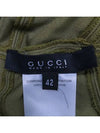 Smith Market Used Luxury Green Skirt Women s Clothing - GUCCI - BALAAN 4