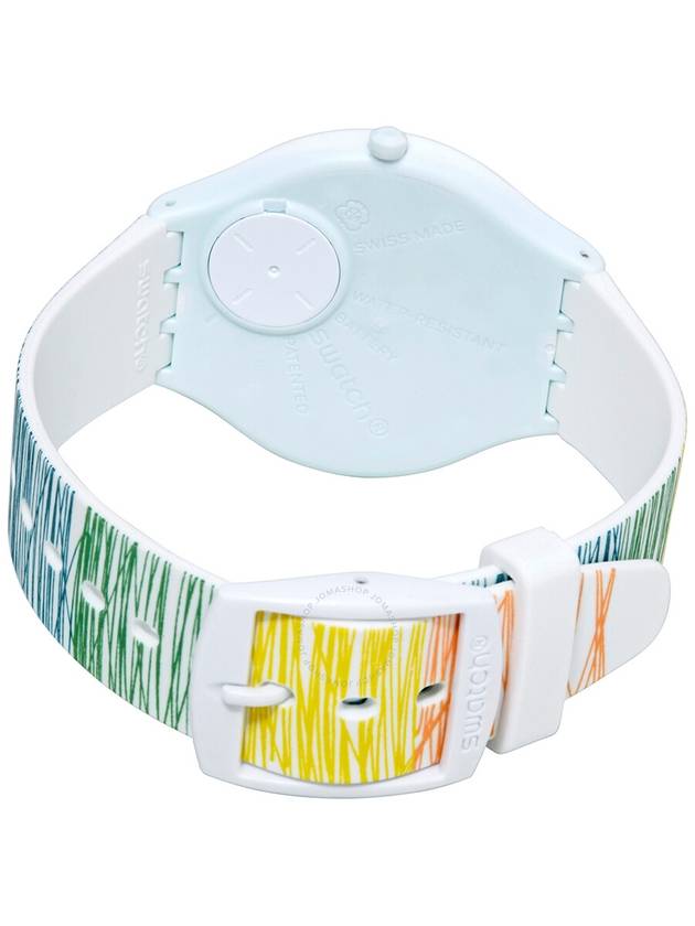 Swatch Skinesquisse White Dial Ladies Watch SVOW103 - SWATCH - BALAAN 3