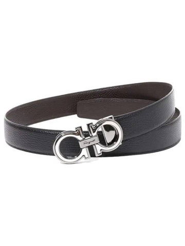 Ferragamo Gancini Reversible Belt Men s Waistband - SALVATORE FERRAGAMO - BALAAN 1