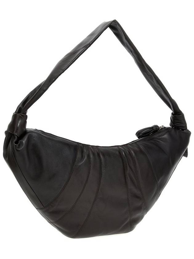 Croissant Large Cross Bag Dark Chocolate - LEMAIRE - BALAAN 3