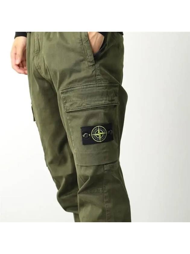 Wappen Patch Cargo Track Pants Green - STONE ISLAND - BALAAN 5