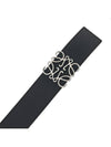 silver anagram reversible belt - LOEWE - BALAAN.