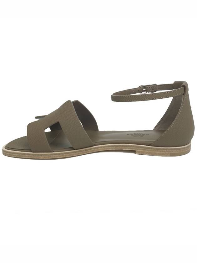 Santorini Sandals Etoupe - HERMES - BALAAN 5