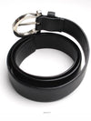 Ferragamo black silver Gancini buckle belt 23 - SALVATORE FERRAGAMO - BALAAN 4