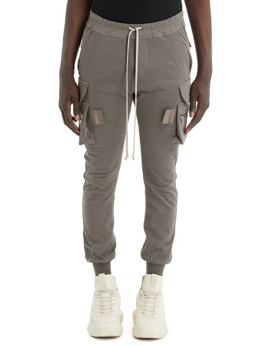 Men's Cargo Pants Dust Gray - RICK OWENS - BALAAN.