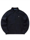 Embroidered Pony Logo Zip-Up Jacket Fade Black - POLO RALPH LAUREN - BALAAN 2