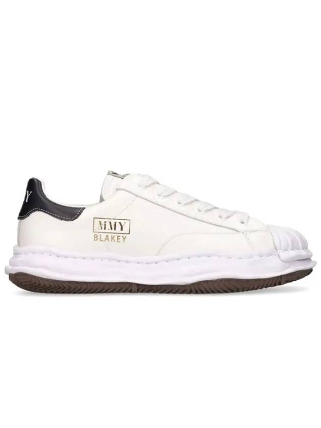 Blakey OG Sole Leather Low Top A06FW702 WHITE - MIHARA YASUHIRO - BALAAN 1