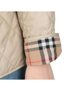 Diamond Quilted Thermoregulated Jacket New Chino Beige - BURBERRY - BALAAN 8