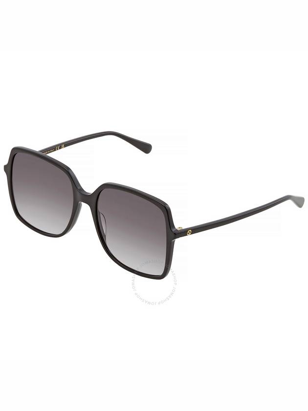 Eyewear Oversized Square Sunglasses Black - GUCCI - BALAAN 4