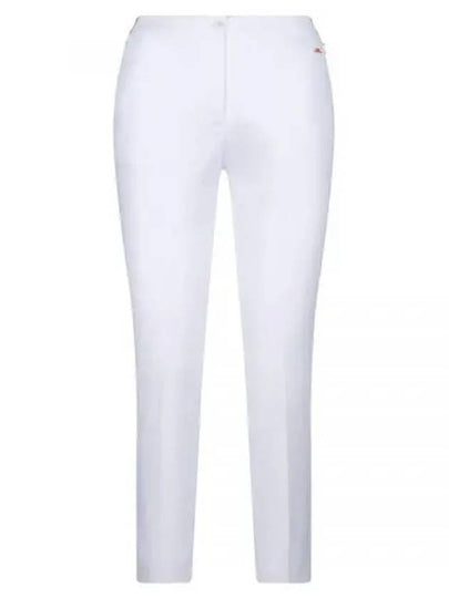 Women's Eleonora Straight Pants White - J.LINDEBERG - BALAAN 2