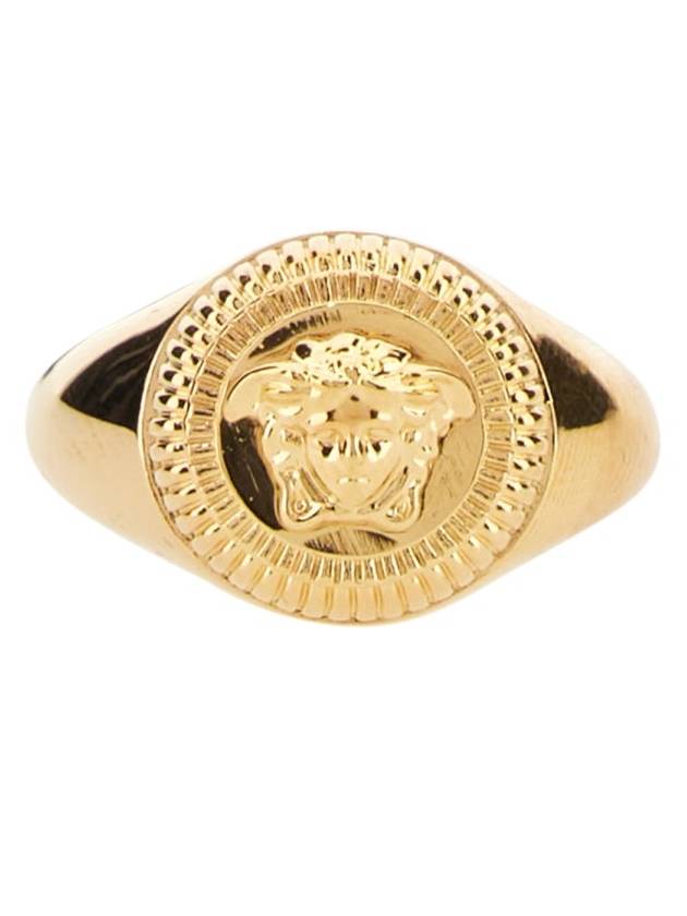 Medusa Biggie Ring Gold - VERSACE - BALAAN 10