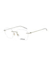 Eyewear Round Metal Eyeglasses Gold - MONTBLANC - BALAAN 1