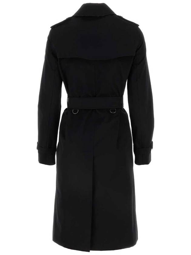 Kensington Trench Coat Black - BURBERRY - BALAAN 4