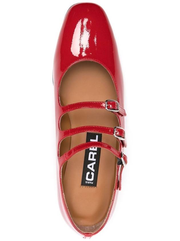 CAREL PARIS Flat shoes Red - CAREL - BALAAN 2