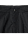 Platform Men's One Tuck Wide Pants Black - THEANTIPLATFORM - BALAAN 4