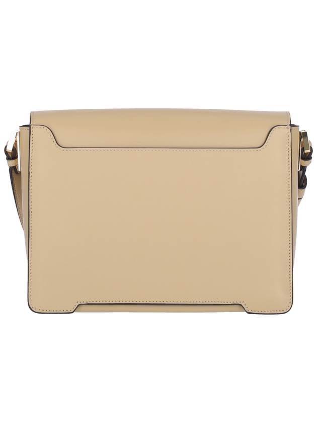 Trunkaroo Medium Leather Shoulder Bag Beige - MARNI - BALAAN 4