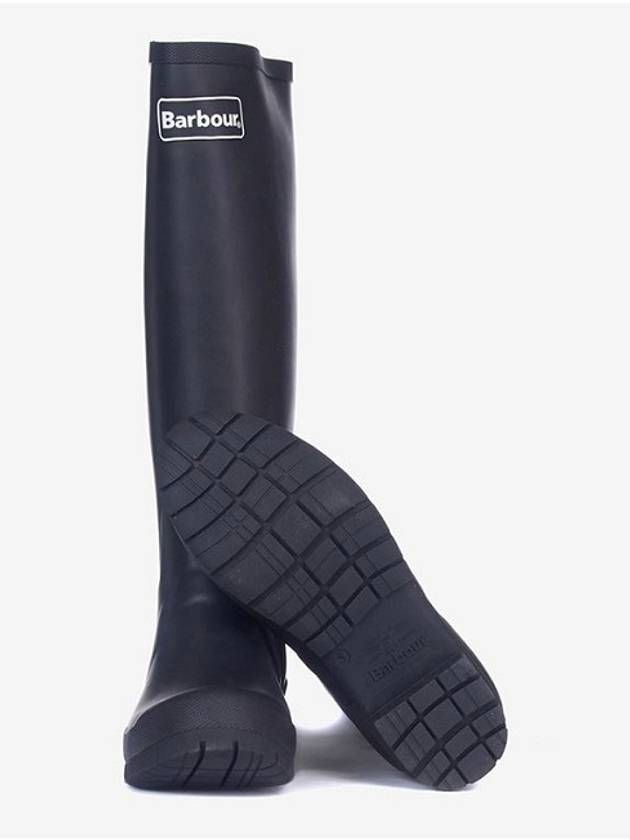 Abbey Wellington Long Rain Boots Black - BARBOUR - BALAAN 4