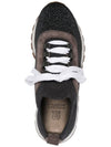 Monile Knit Low Top Sneakers Black - BRUNELLO CUCINELLI - BALAAN.