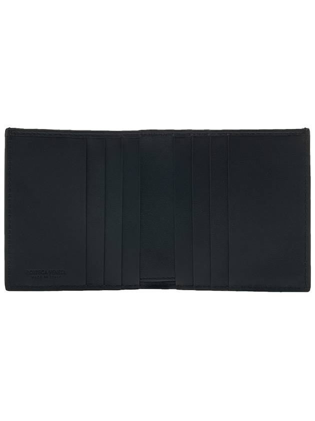 Intrecciato Small Folder Half Wallet Black - BOTTEGA VENETA - BALAAN 11