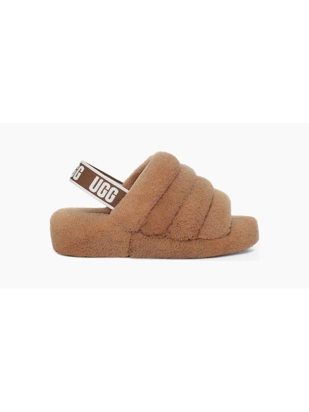 Fluffy Ye Sandals Chestnut - UGG - BALAAN.