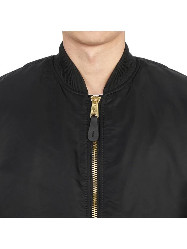 MA 1 Heritage Bomber Jacket Black - ALPHA INDUSTRIES - BALAAN 10