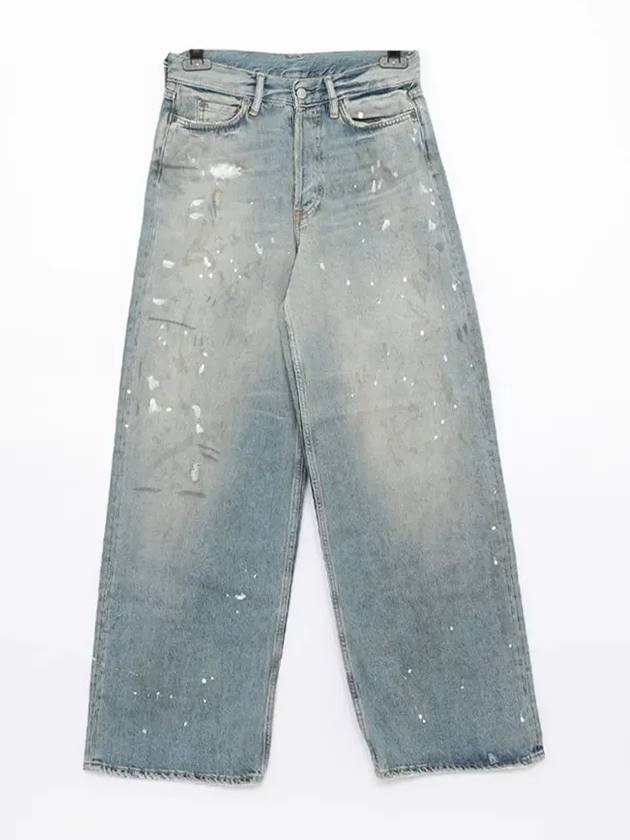 Denim Straight Jeans Blue - ACNE STUDIOS - BALAAN 3