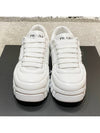 Padded Nappa Leather Low Top Sneakers White - PRADA - BALAAN 4