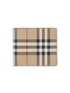 Vintage Check Coin Pocket Half Wallet Beige - BURBERRY - BALAAN 2