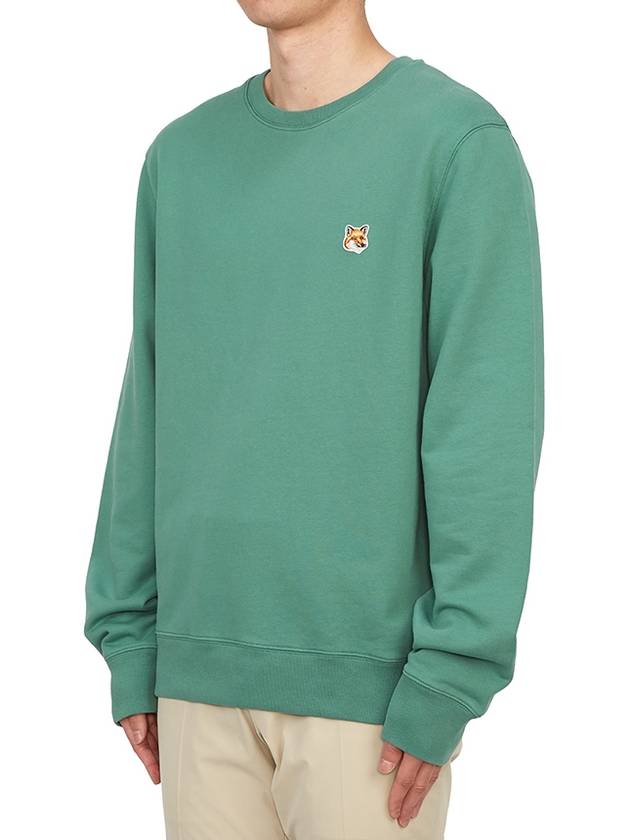 Fox Head Patch Regular Sweatshirt Teal Green - MAISON KITSUNE - BALAAN 3