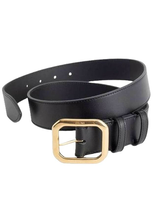 Abbey Vintage Calfskin Belt Black - CELINE - BALAAN 1