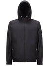 Clapier Zip Up Hoodie Black - MONCLER - BALAAN 2