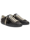 Superstar Silver Tab Low Top Sneakers Black - GOLDEN GOOSE - BALAAN 2