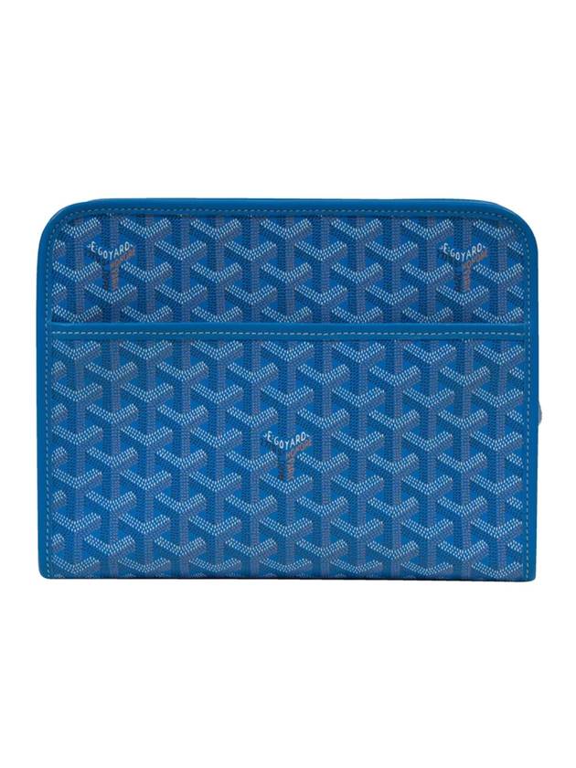 Jouvence MM Toiletry Clutch Bag Blue - GOYARD - BALAAN 1